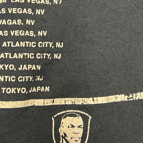 Mike Tyson T-Shirt Boxing Souvenir Fan Apparel June 16 1999 Las‎ Vegas Nevada S - Picture 8 of 9